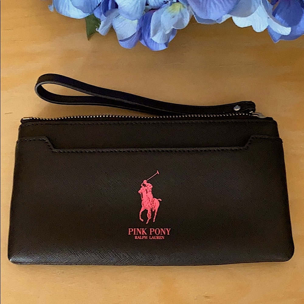 Ralph Lauren, rare Pink Pony wristlet, like new